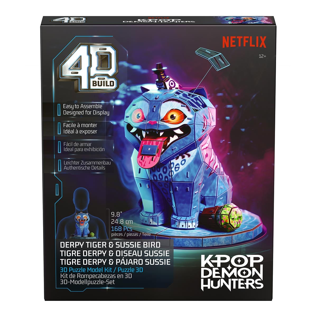 Quebra Cabeça Derpy e Sussie - 4D Build Guerreiras do Kpop