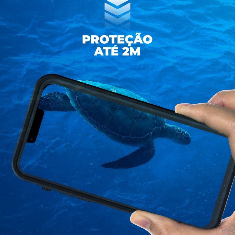 Foto 2 de GShield Capa Case Capinha para à Prova D'Água Nautical para iPhone 11