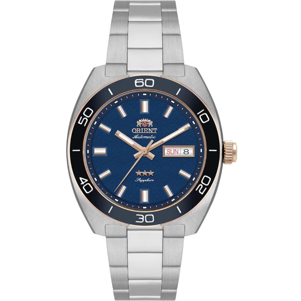 Relógio Orient 3 Stars Elegance Automatic Blue 40 mm — Único, Novo