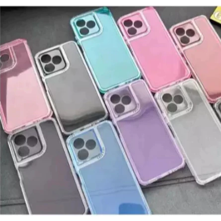 Capa Space 3ª Geração Transparente Cor Para XIAOMI NOTE 14 PRO 4G/5G,NOTE 14 PRO PLUS,NOTE 15 5G,NOTE 15 PRO 5G Anti-Cho