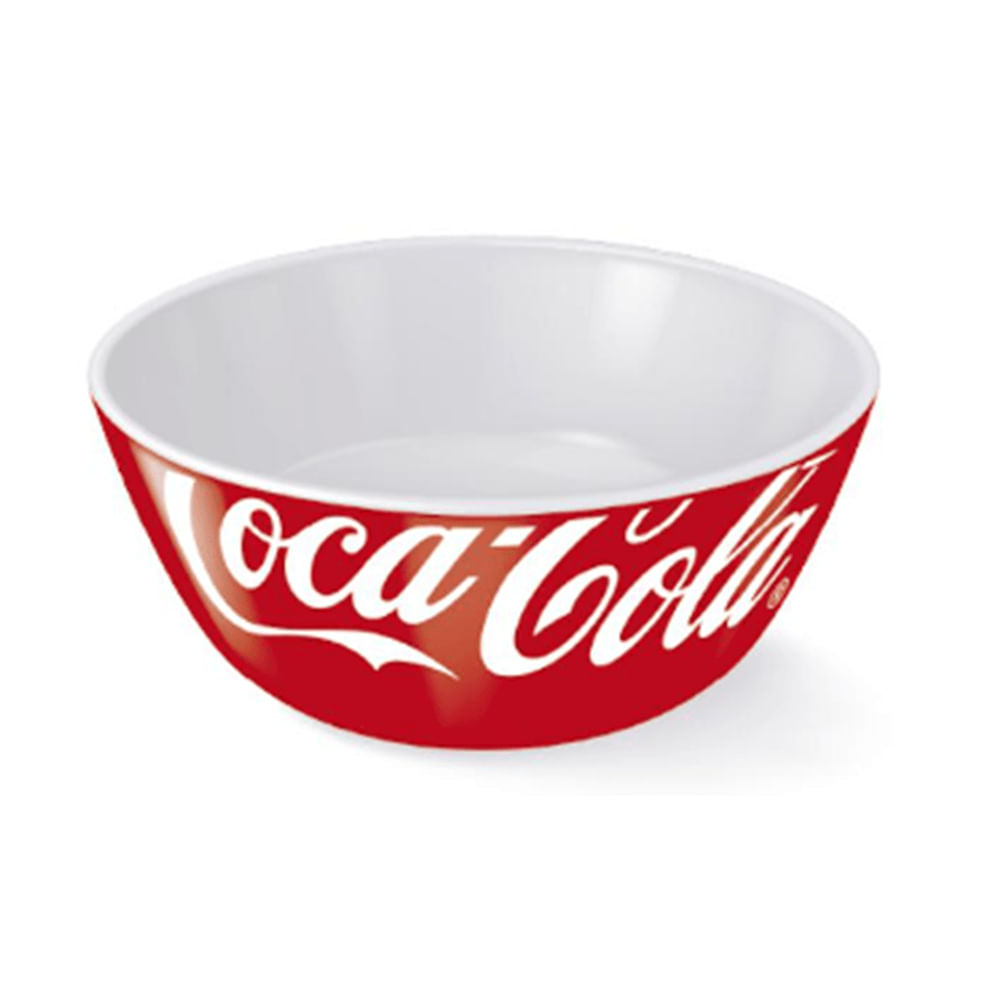 Bowl Redondo Coca-Cola Vermelho 465Ml - Hauskraft