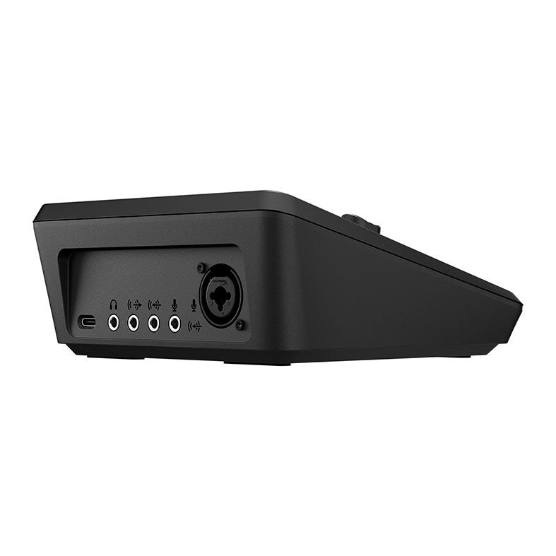 Foto 4 de Mixer de Audio HyperX, 5 Canais, USB-C, Preto, 73C12AA