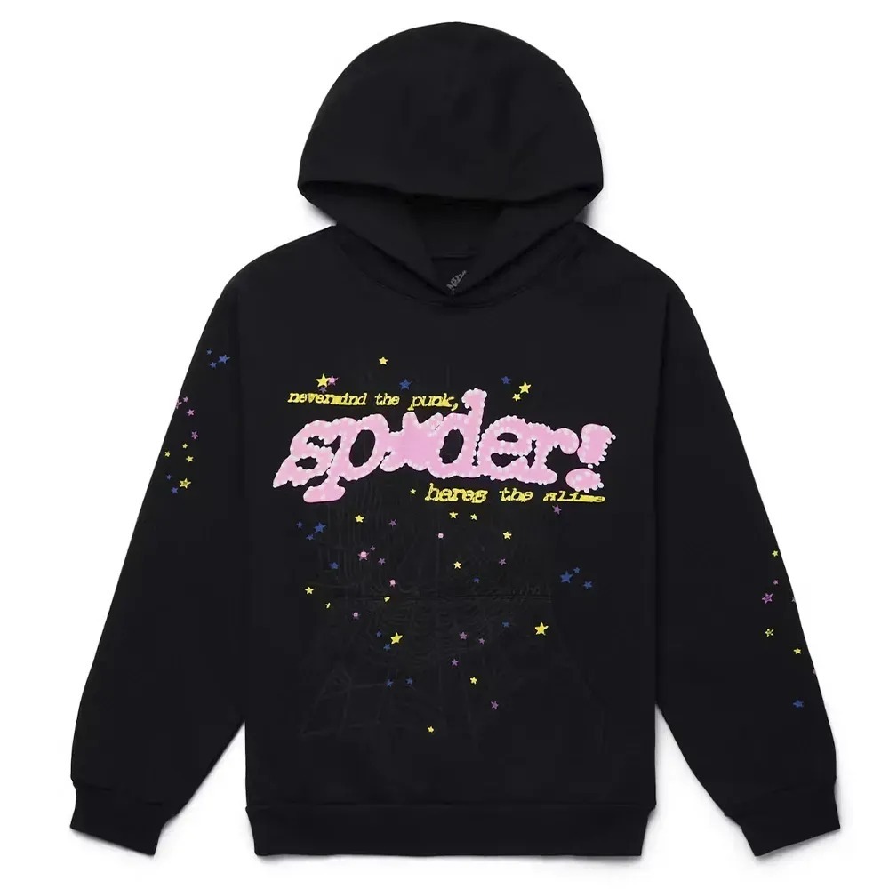 Moletom Sp5der P*NK V2 Black — G, Novo