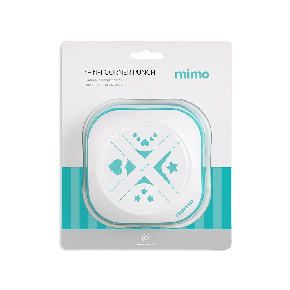 Foto 2 de Furador de Cantos 4 em 1 - Estrelas e Corações - Mimo