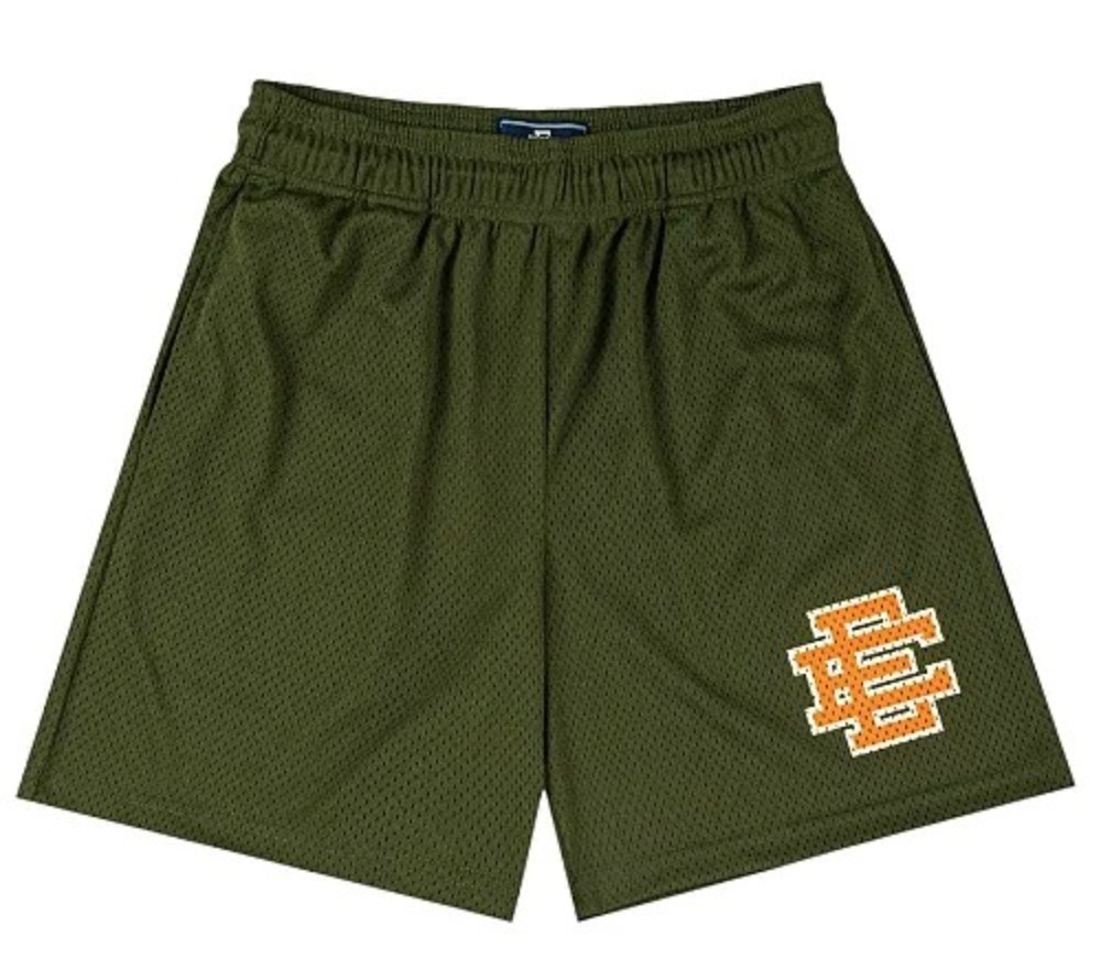 Shorts Eric Emanuel Basic Green Olive — M, Novo