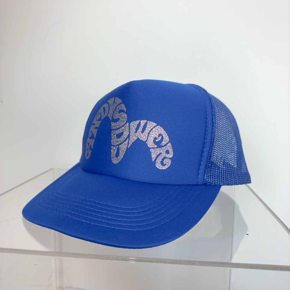 Andy Sower x Evisu Boné Seagull Logo Blue — Único, Novo
