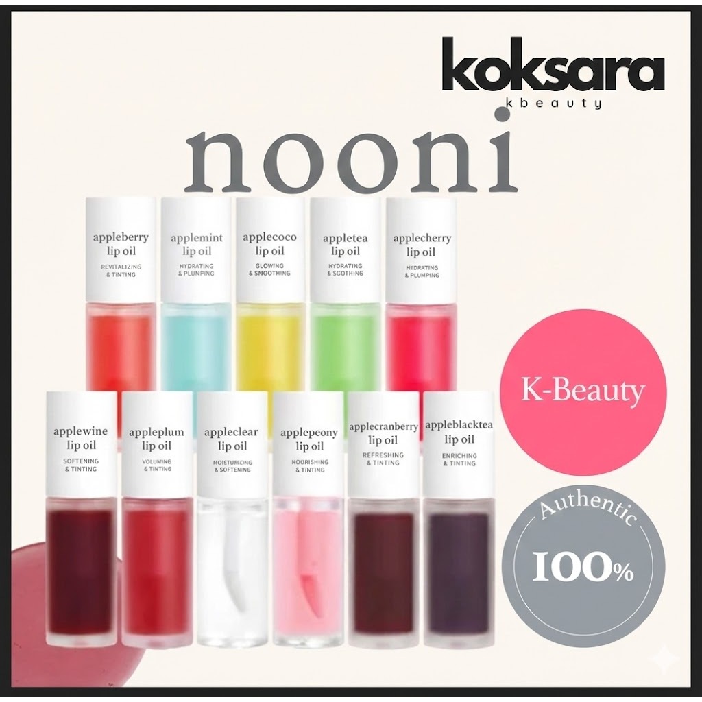 NOONI Lip Oil 3.5ml 25colors