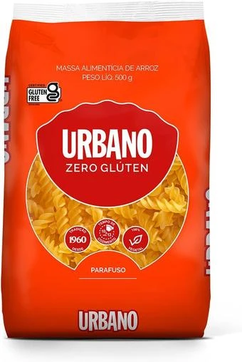 Macarrão De Arroz Urbano Parafuso, 500g