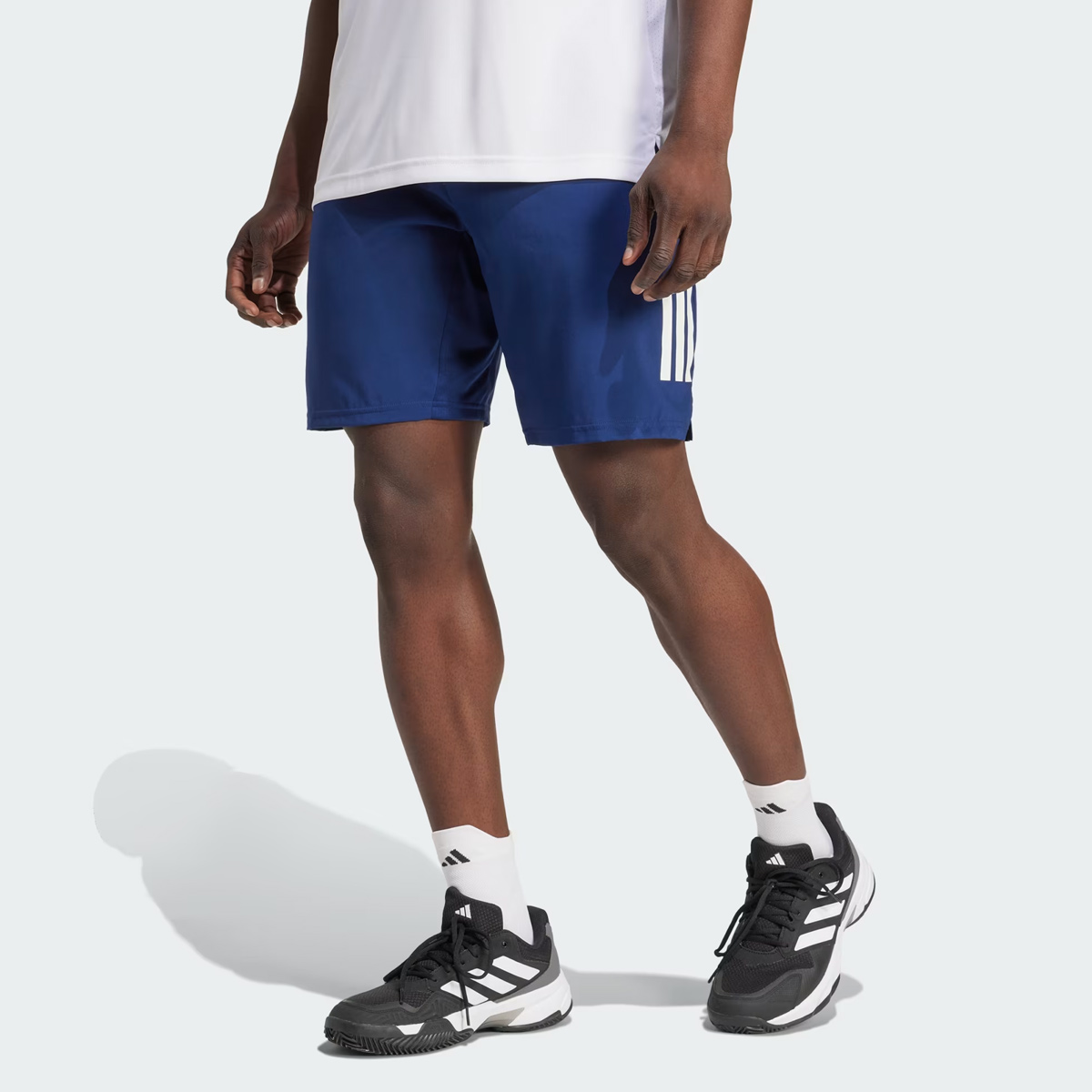 Shorts Adidas Club 3 Listras Azul