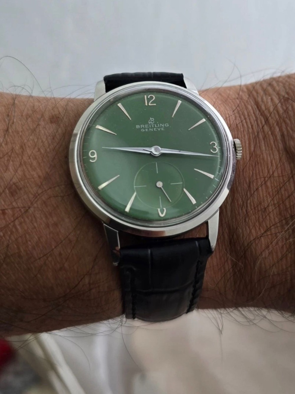 Relógio Breitling Datora Vintage Surfboard 36mm — Único, Usado