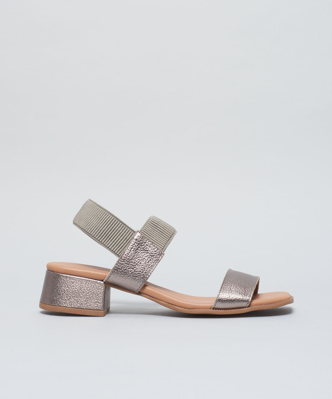 Sandalia Media Couro Amelia - Onix — 33 - onix