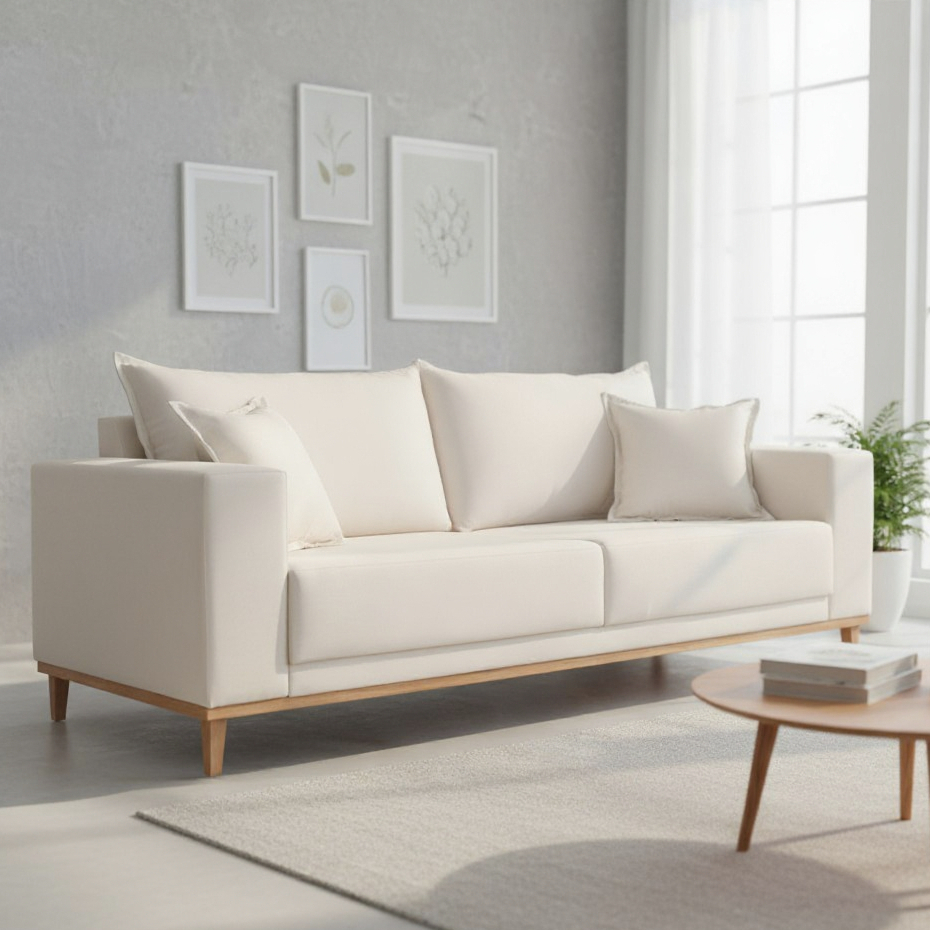 Sofá Fixo Argos 2 Lugares Luxo 1,60 M Castellar Móbile