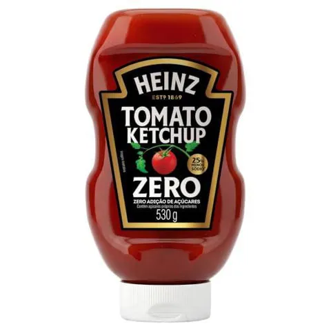 Heinz Ketchup Zero Açúcar 530g