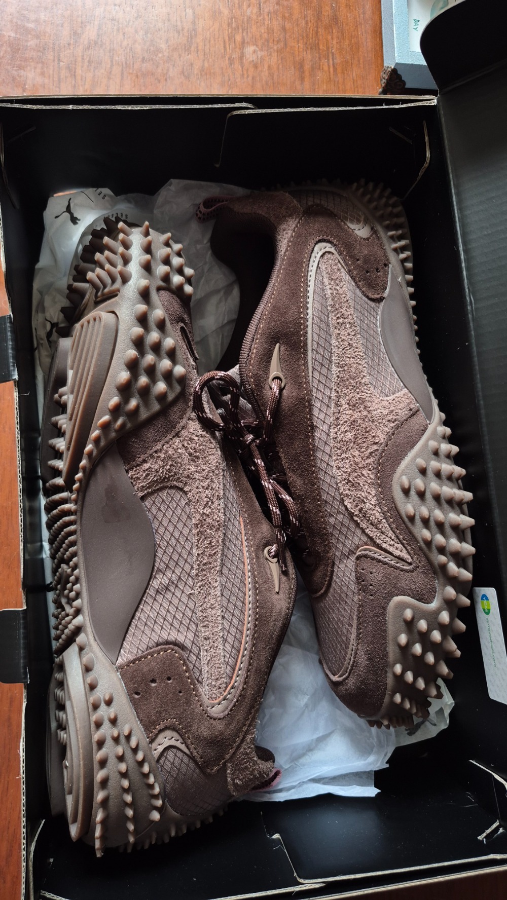 Puma Mostro XC Dark Chocolate Clove — 41, Usado