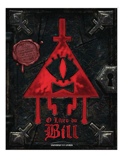 O livro do Bill mais livro que brilha no escuro - Gravity Falls
