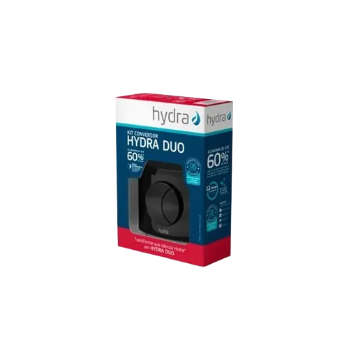 4916.BL.112.DUO.NO KIT CONVERSOR HYDRA MAX P/ HYDRA DUO 1.1/2 - BLACK NOIR DECA