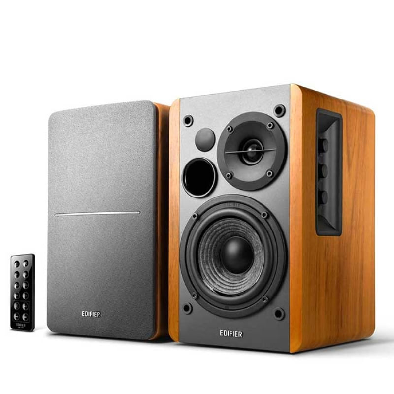 Monitor de Áudio R1280DB Bluetooth 42W RMS EDIFIER - Madeira