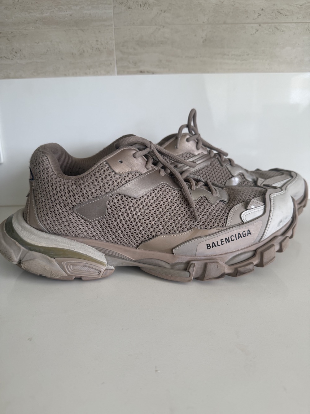 Balenciaga Track 3 Low Beige — 42, Usado
