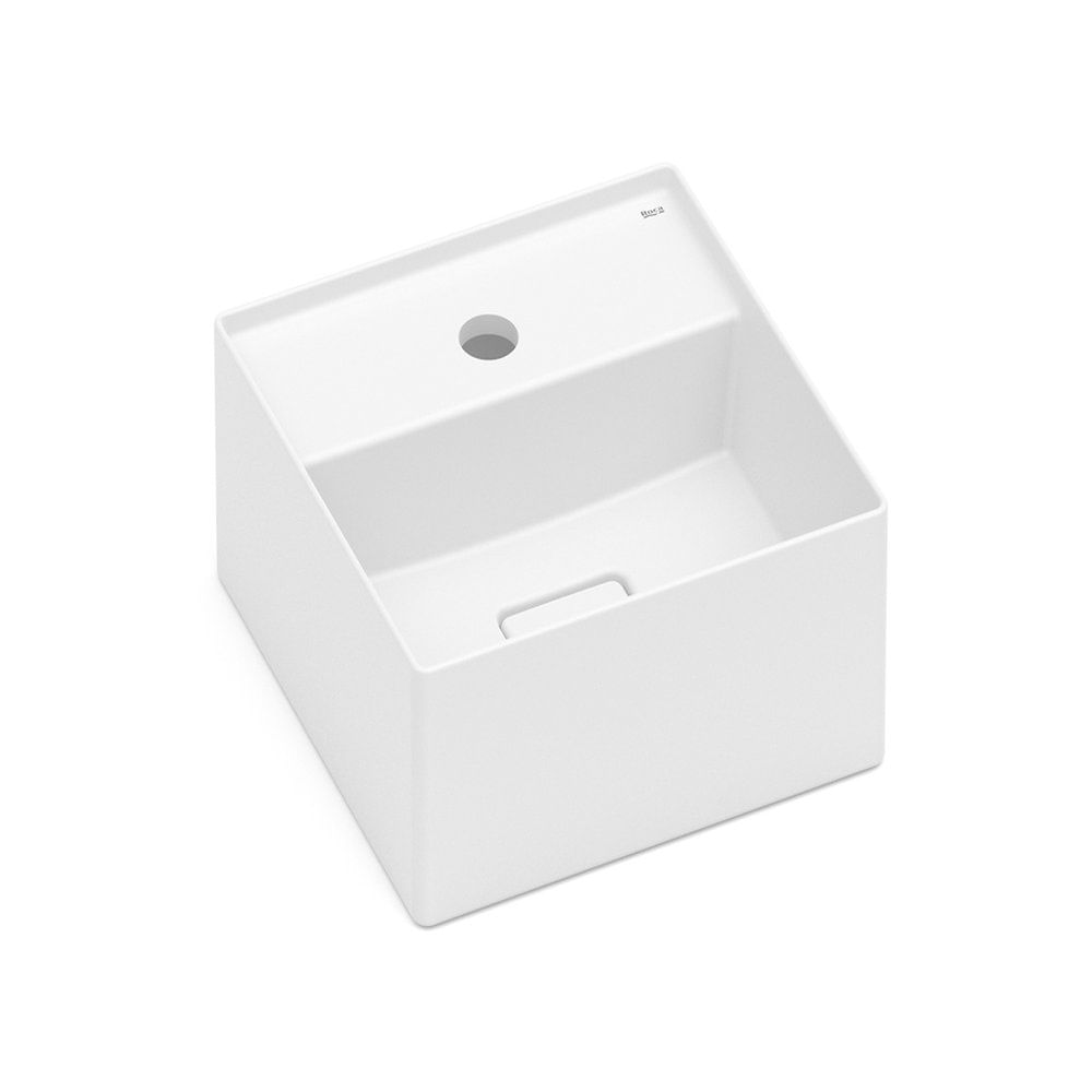 Cuba Apoio 300X300 Com Mesa T7 Terra Blanco Matte Roca