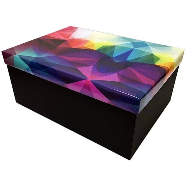 Caixa para presente 35x25x15 geometric G Kawagraf CX 1 UN