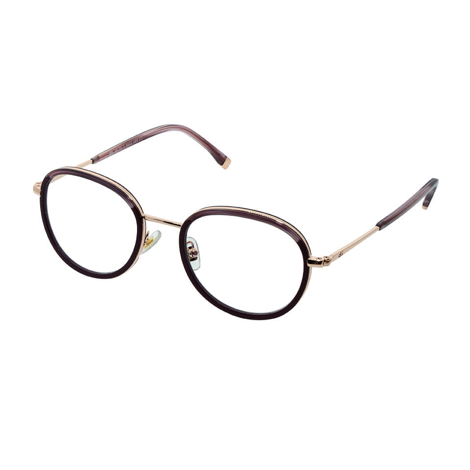Armação para Óculos de Grau Feminino Dii Collection 1 8902 Bordô