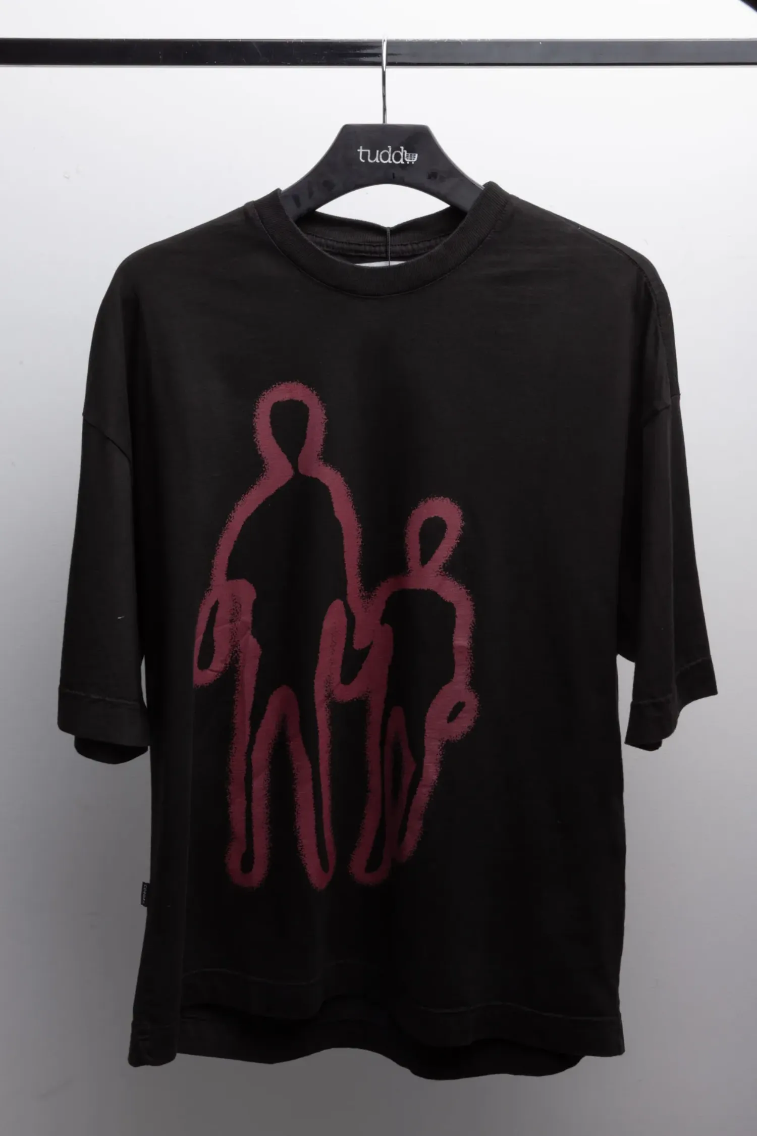 Camiseta Coroa Clothing Company Hold My Hand Black — P / M / G, Novo