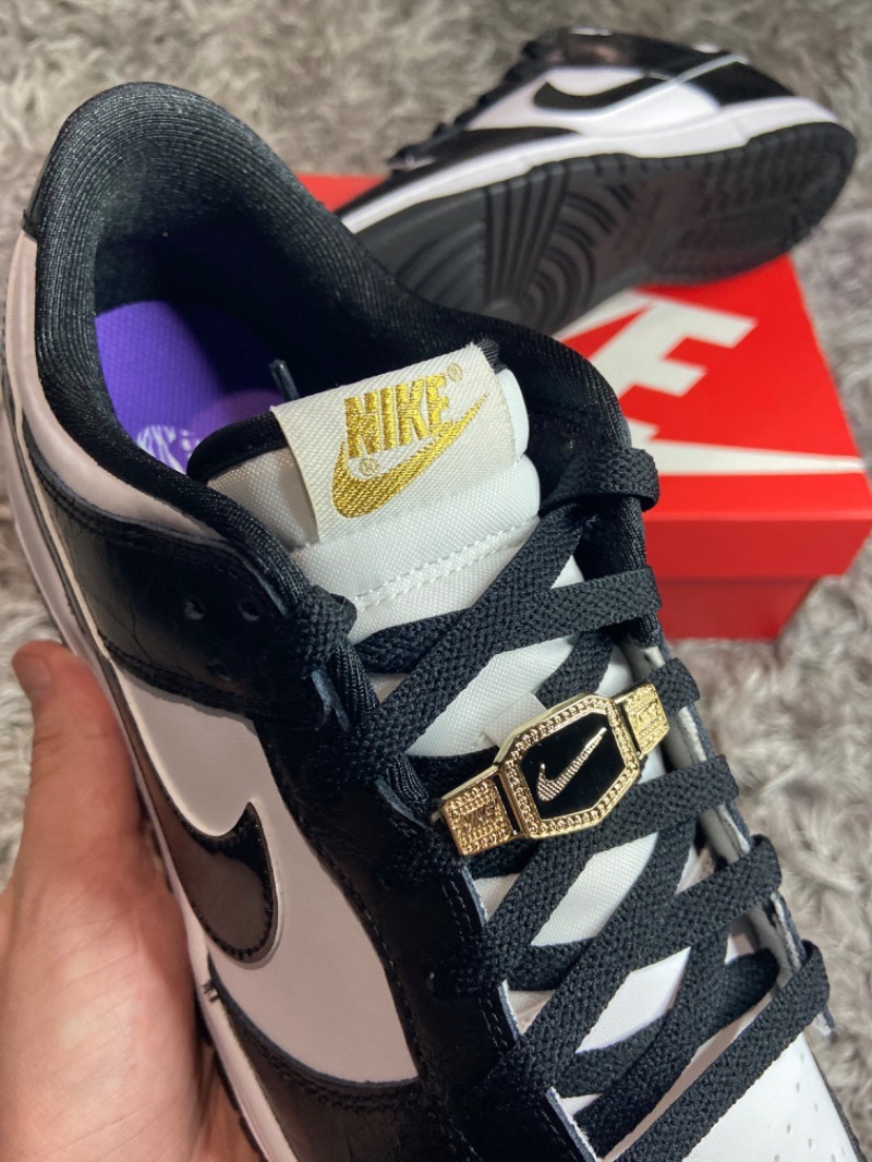 Foto 4 de Nike Dunk Low Black World Champ — 44, Novo