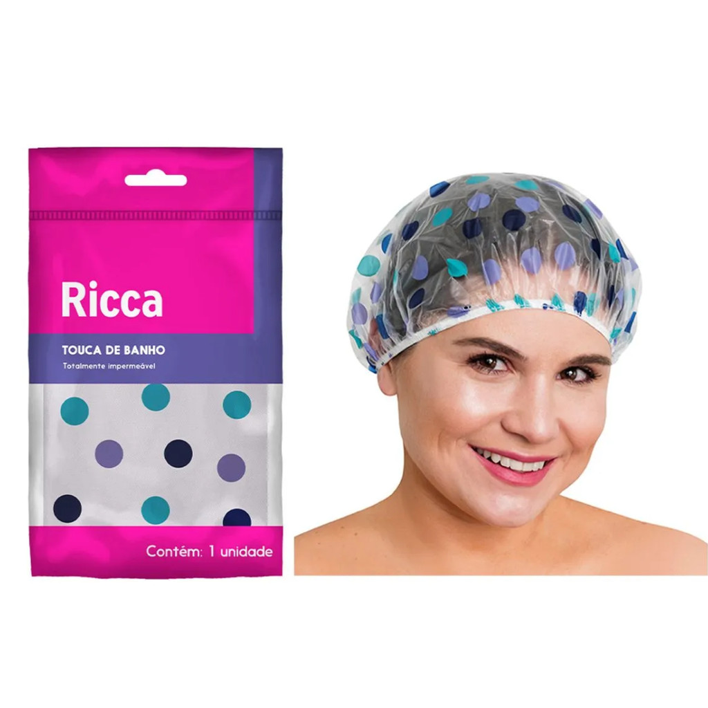 Foto 2 de Ricca - Touca de Banho Estampada