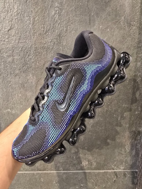 Nike Air Liquid Max Black Radiant Blue — 37 / 38 / 39 / 40 / 41 / 42 / 43 / 44, Novo