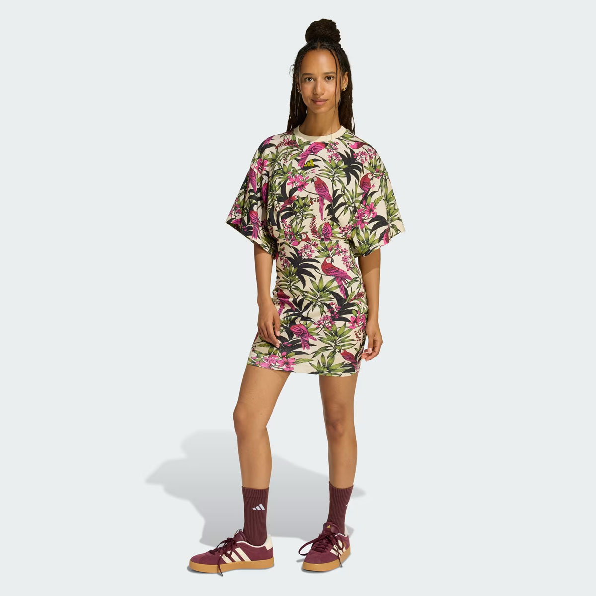Vestido Adidas Farm Feminino Bege