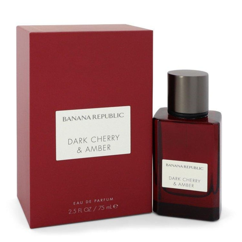 Perfume Banana Republic Dark Cherry & Amber 75 ML Eau De Parfum Spray (Unisex) Feminino