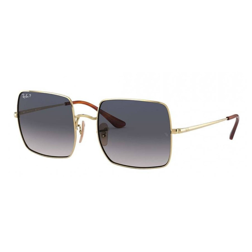Óculos de Sol Ray-Ban, modelo RB1971L, cor Dourado, tamanho 54
