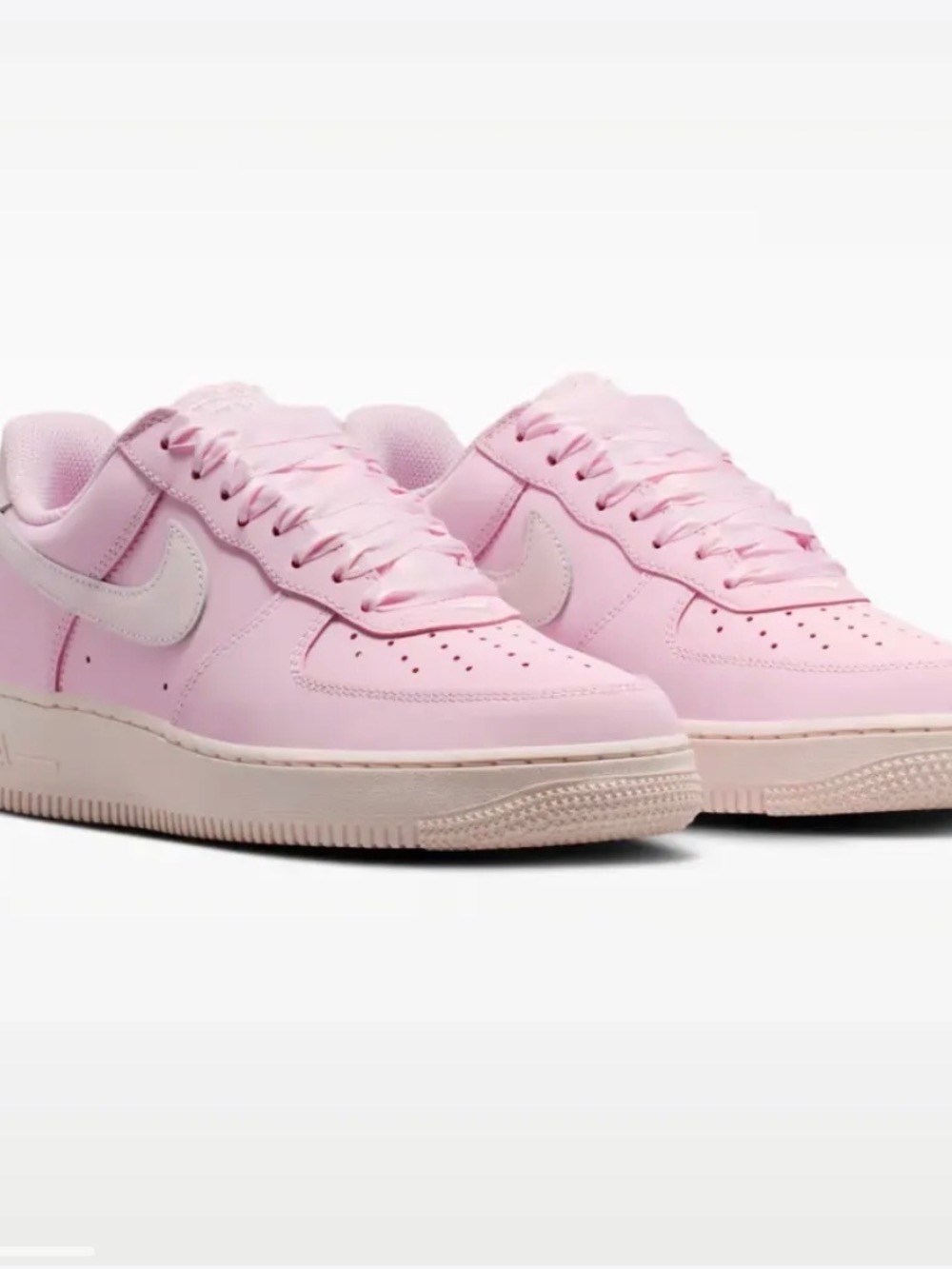 Nike Air Force 1 Retro Premium Pink Foam — 37, Novo