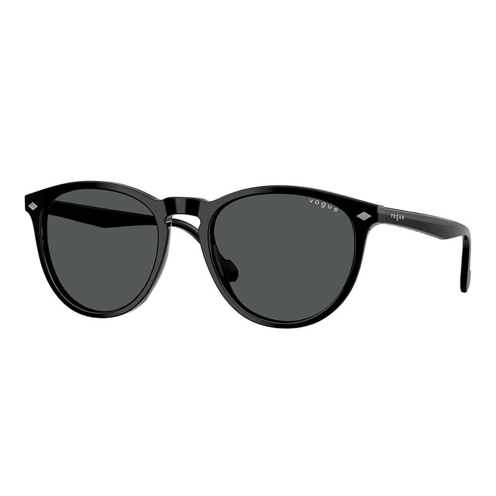Óculos de Sol Vogue Eyewear VO5599S Feminino Redondo Acetato Preto