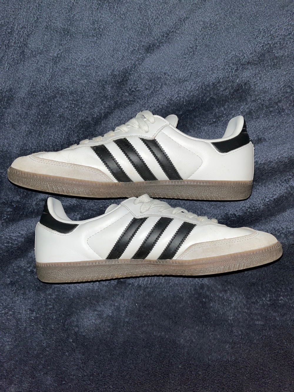 adidas Samba OG Cloud White Core Black Gum — 41, Usado