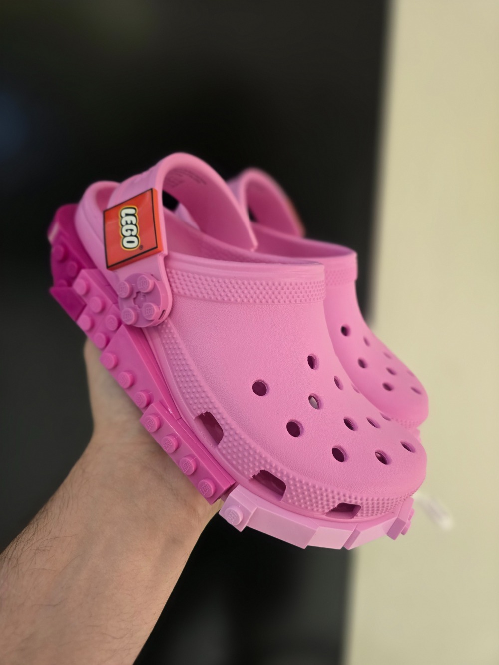 LEGO x Crocs Classic Clog Creativity Pink — 34 / 29 / 30 / 31 / 32 / 33, Novo