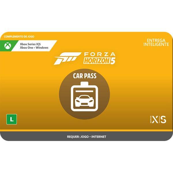 Gift Card GCMV Forza 5 Car Pass Microsoft UN 1 UN