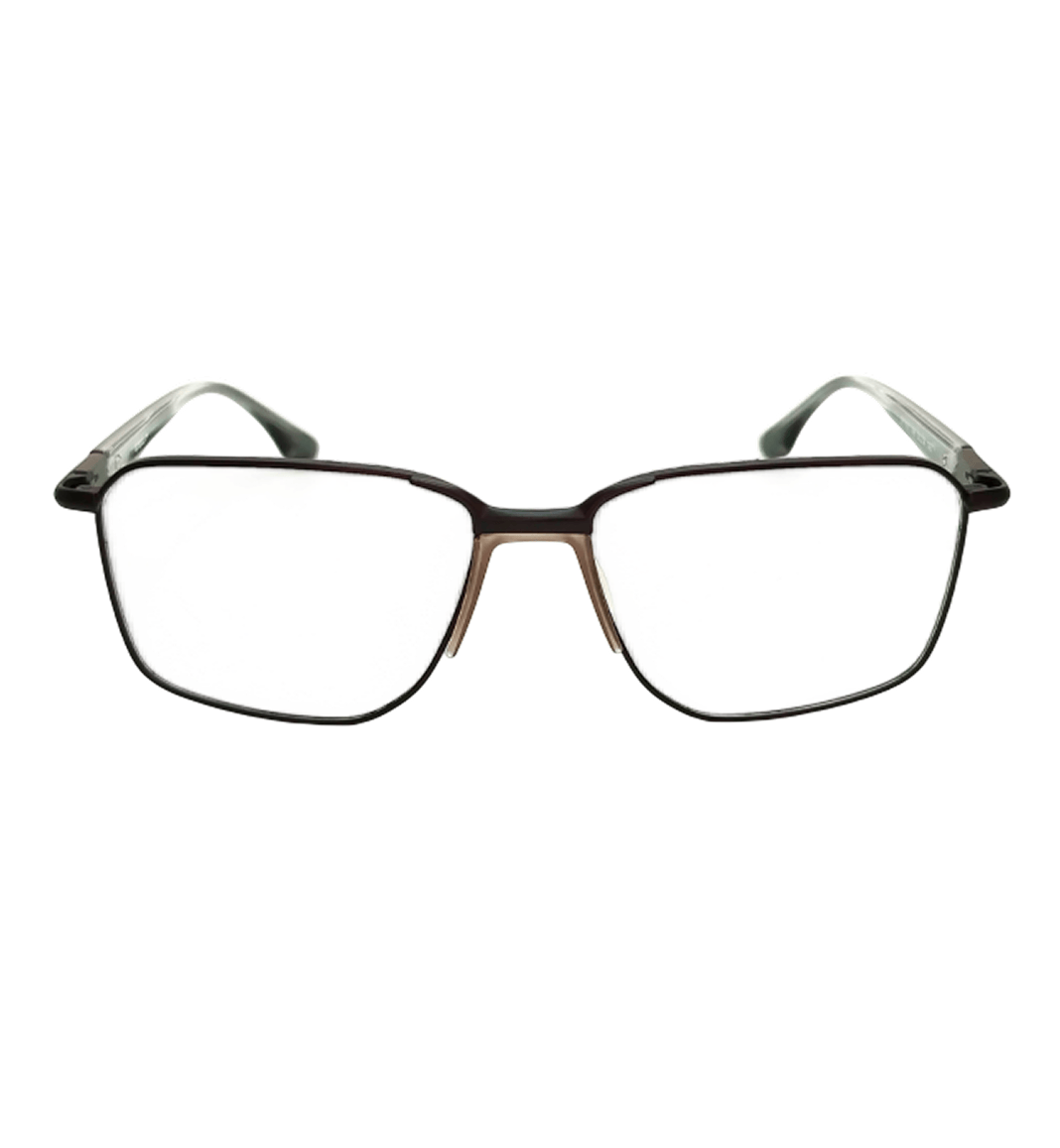Armação para Óculos de Grau Masculino Speedo SP1420 Preto Fosco e Cinza Cristal Fosco
