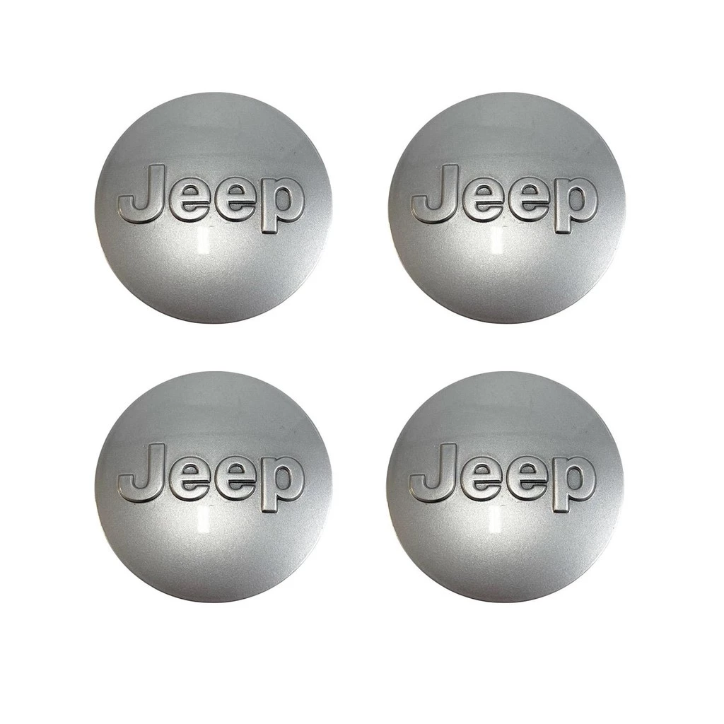 Kit Com 4 Calotas Central Roda Original Jeep Renegade