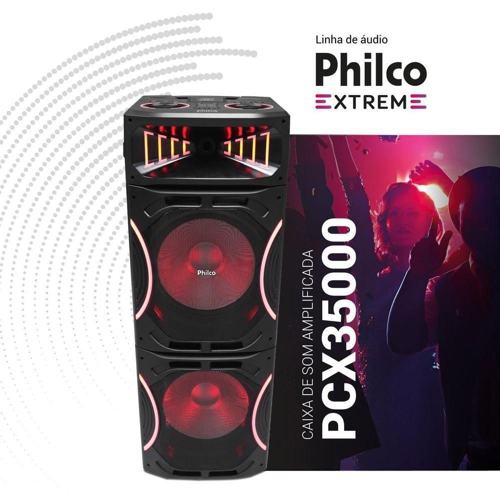 Foto 4 de Caixa De Som Amplificada 3500W Philco Connection PCX35000 Bivolt