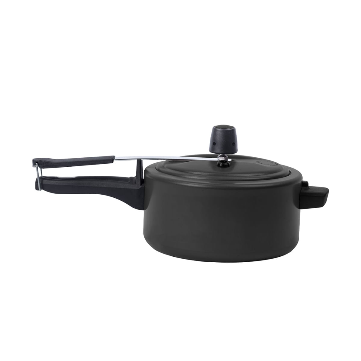 Panela de Pressão Brinox Vapt Antiaderente Ceramic Life 3 Litros Preto Preto