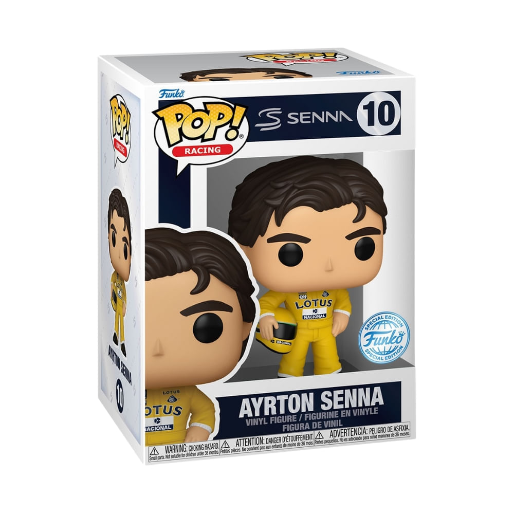 Foto 2 de Boneco Funko Pop! Racing Lotus - Ayrton Senna