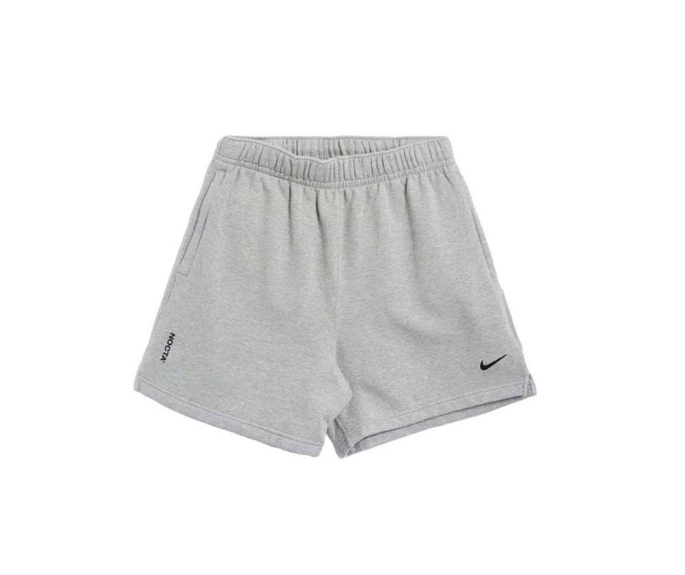 NOCTA x Nike Shorts NRG CS Fleece Grey Black — XG, Novo