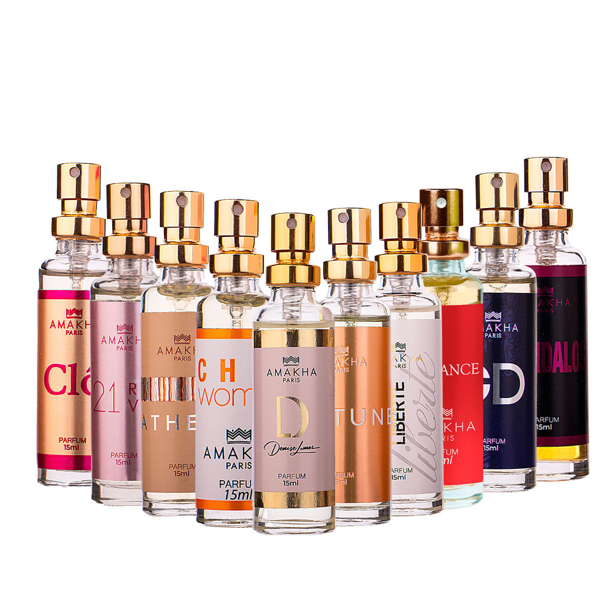 Coleção 10 Perfumes Best Sellers