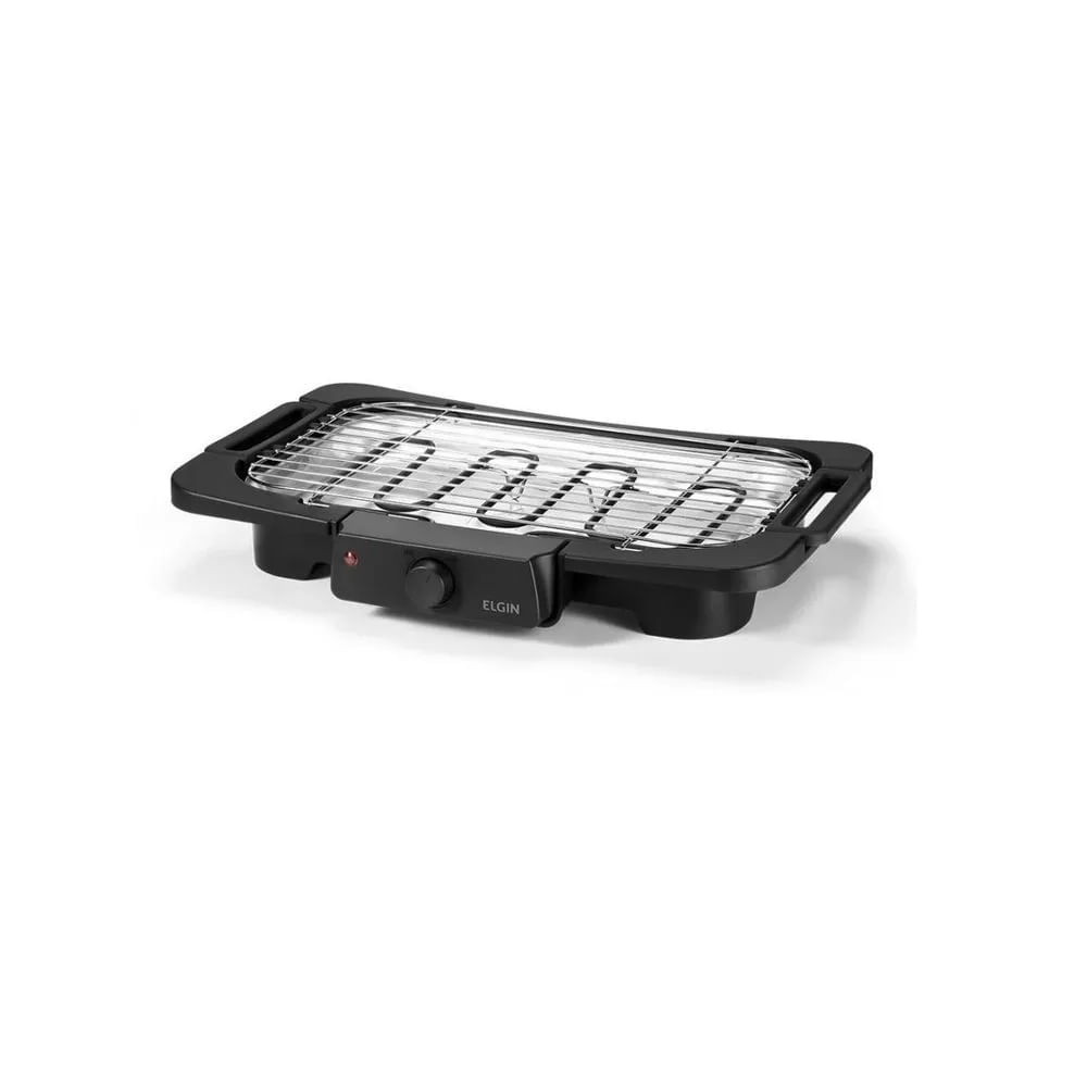 Churrasqueira Elétrica Elgin 2000W Preta – 220 Volts Preto / 220