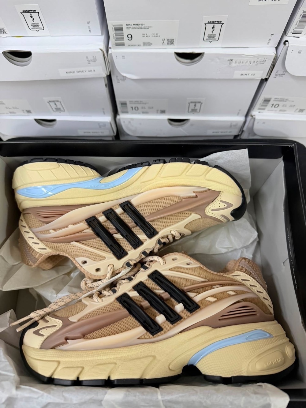 Pharrell Williams x adidas Adistar Jellyfish Crystal Sand Trace Brown — 36, Novo