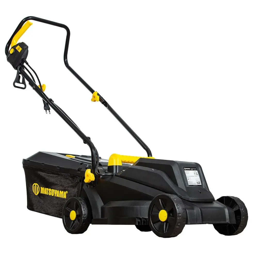 Cortador de Grama com Bolsa Coletora 1200W Matsuyama — Cortador de Grama com Bolsa Coletora 1200W 127V Matsuyama