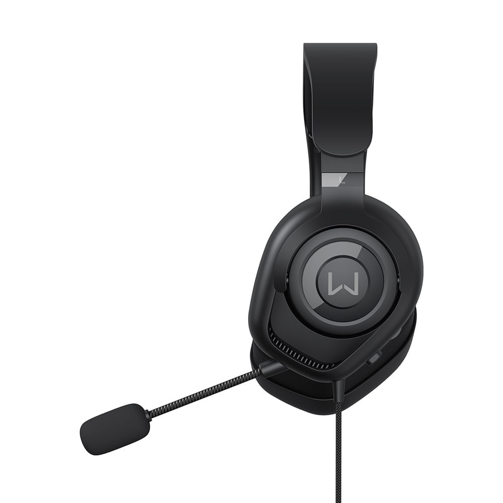 Foto 3 de Headset Gamer Huginn Preto Warrior - PH701 PH701