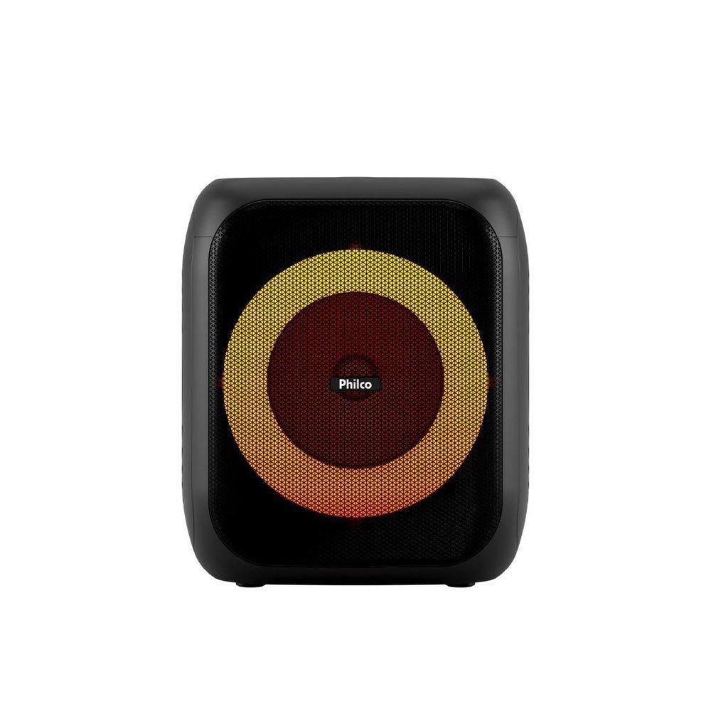 Caixa de Som Philco Extreme ExBass PCX4801 480W Bluetooth 5.3 Woofer 8 Pol Preto