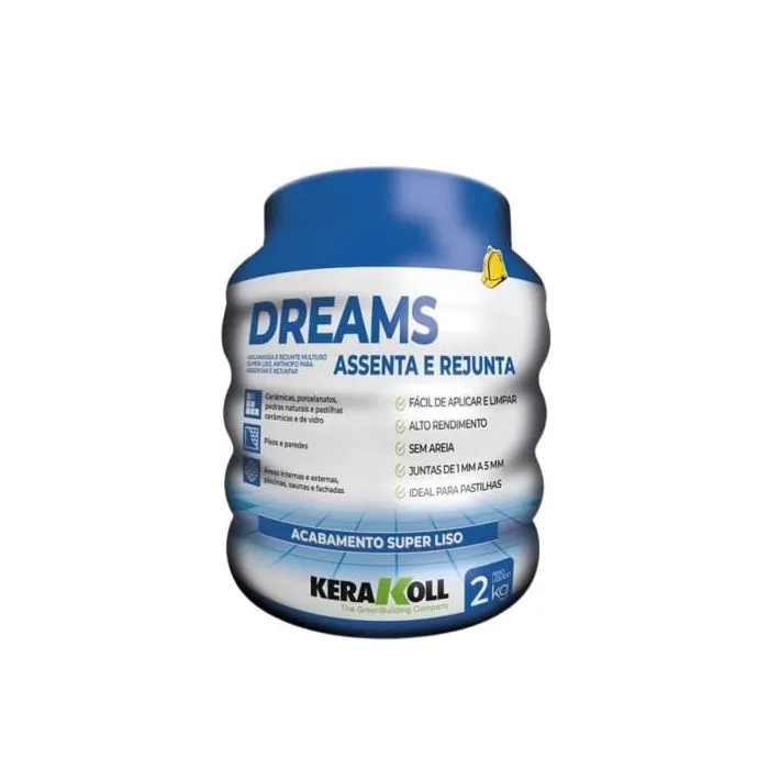 REJUNTE DREAMS ASSENTA BRANCO 2KG KERAKOLL